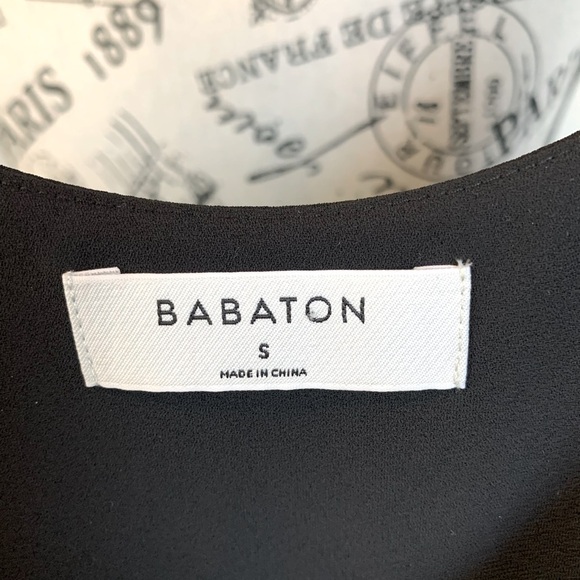 Babaton Aritzia Everly Camisole Black NWT - Picture 4 of 4